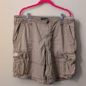 Polo by Ralph Lauren Khaki Cargo Shorts - Men's Utility Pockets